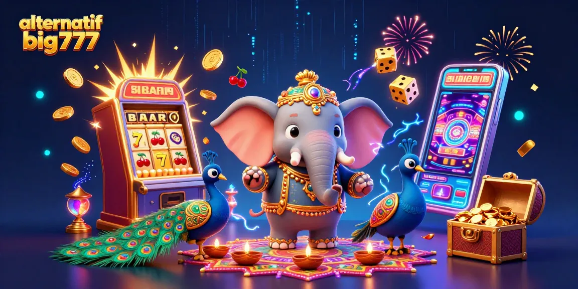 Play top games at alternatif big777 with immersive visuals and vibrant casino action