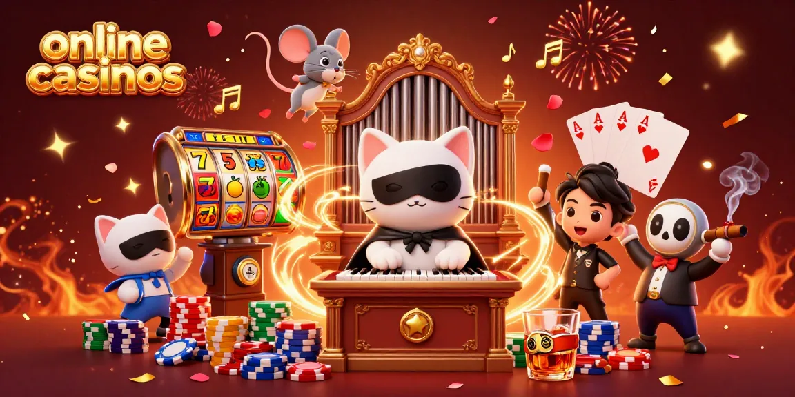 Engage in online casinos and win with thrilling slot games featuring vibrant characters and dynamic imagery.