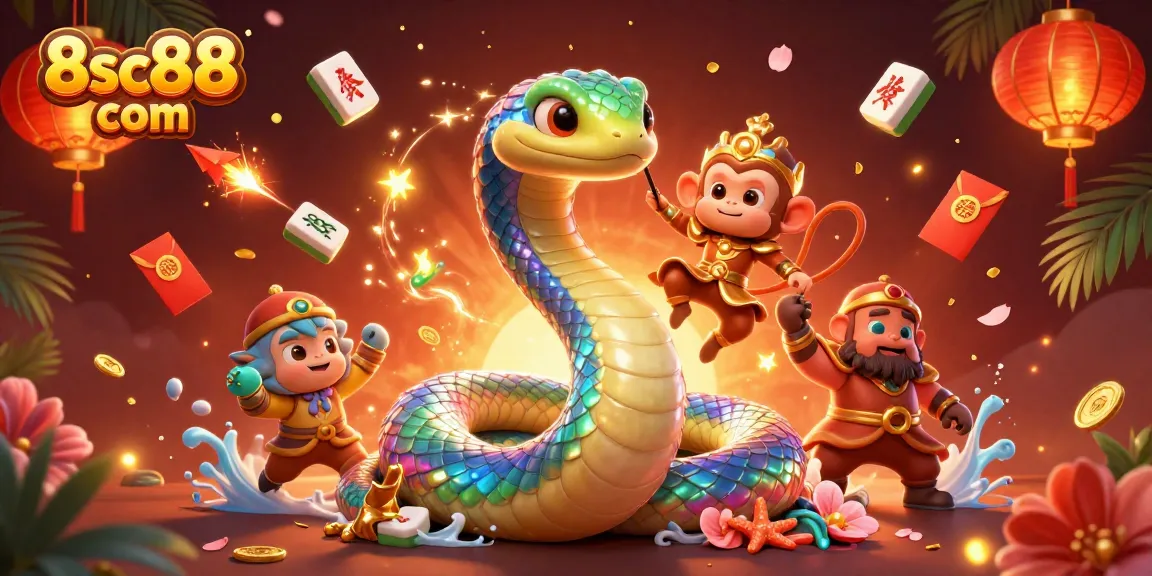 Experience thrilling games at 8sc88 com with vibrant 3D casino elements and characters.